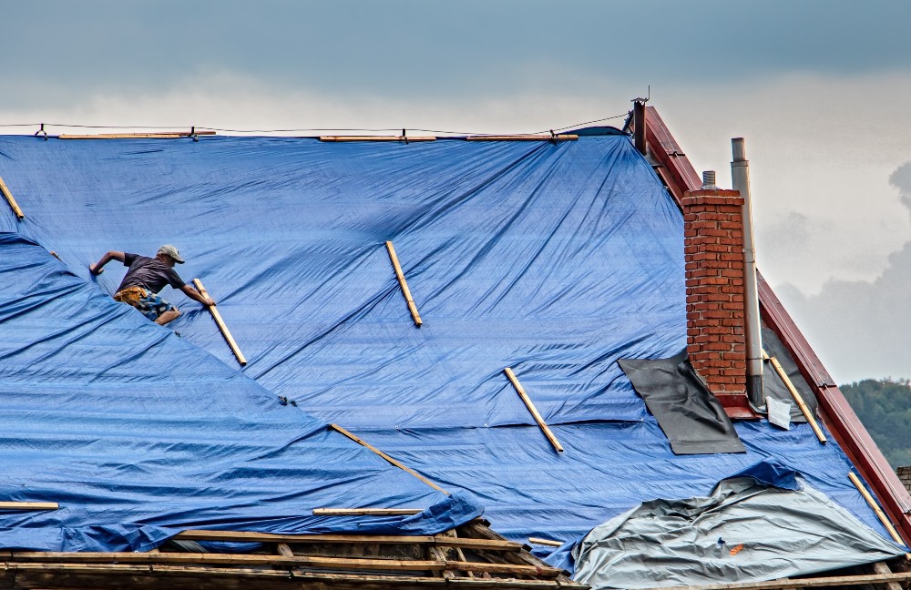 storm damage roof repair south florida